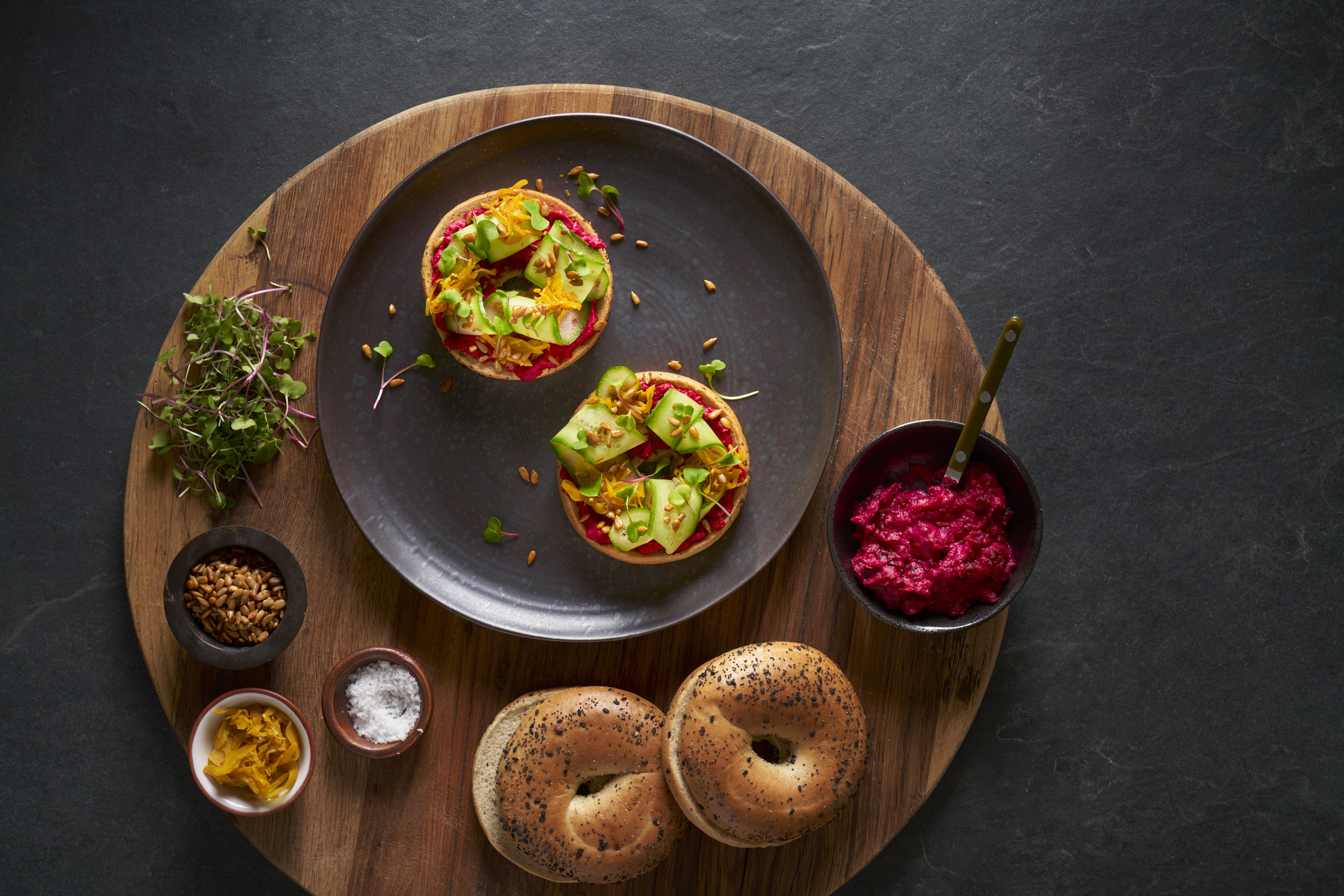 REBEL BAKEHOUSE’S NEW HERB & BLACK GARLIC BAGEL – A SUPERFOOD BOOST!
