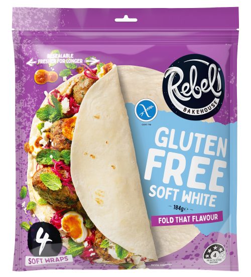 Gluten Free Soft White Wraps