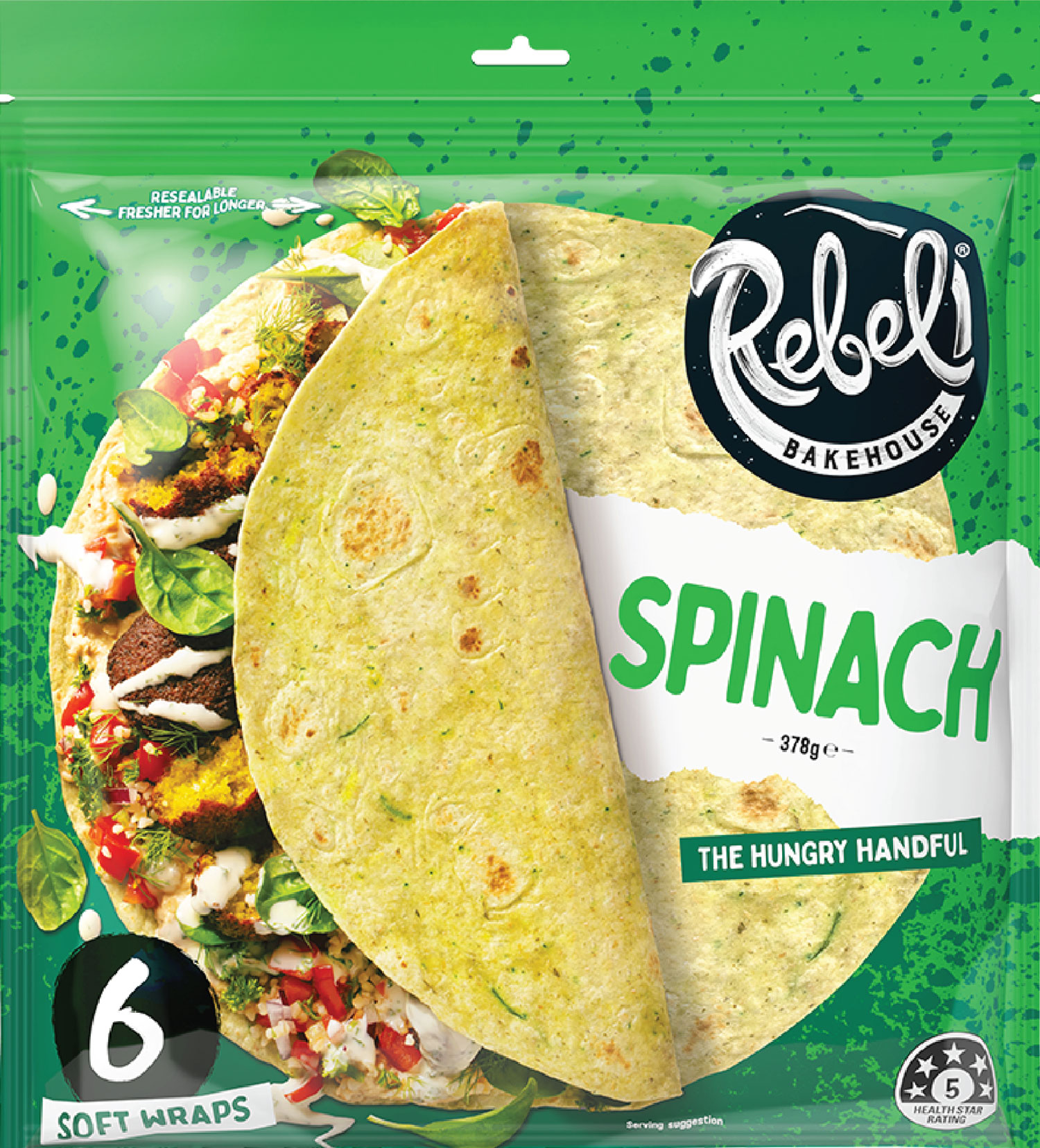 Spinach-Wraps Spinach Wraps